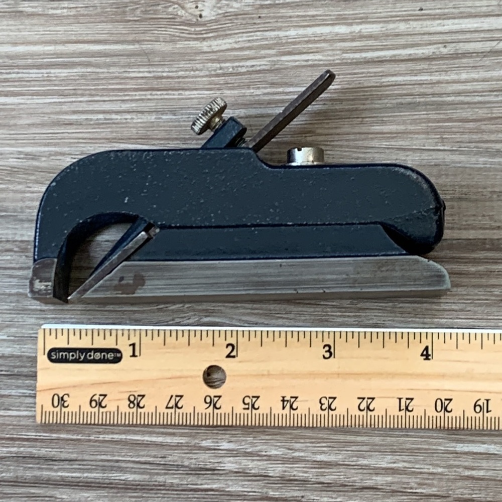 Vintage Stanley BullNose Hand Plane Made in USA Antique Wood Working Tool - Picture 4 of 12